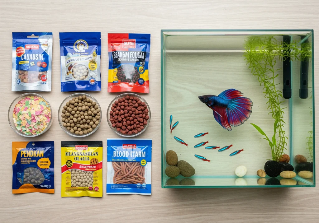 best fish food Malaysia comparison