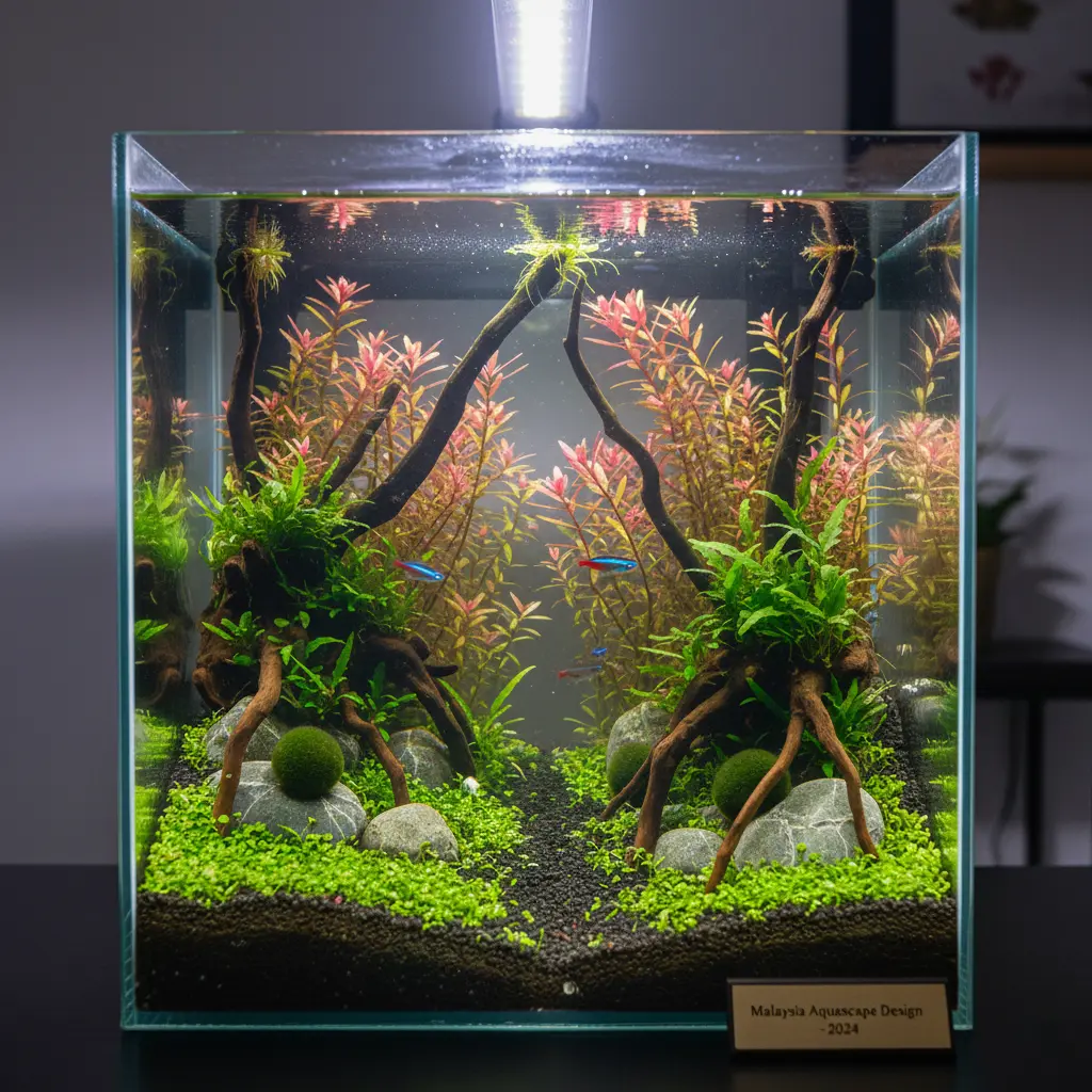 aquarium design Malaysia aquascaping plants