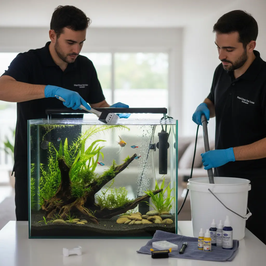 Aqua Arte Kepong aquarium care service Malaysia