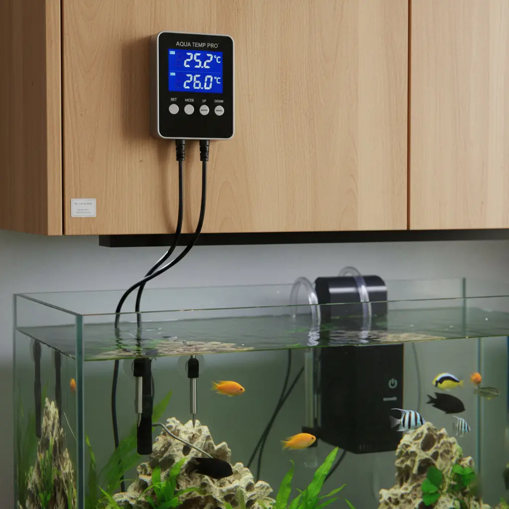 aquarium temperature control Malaysia